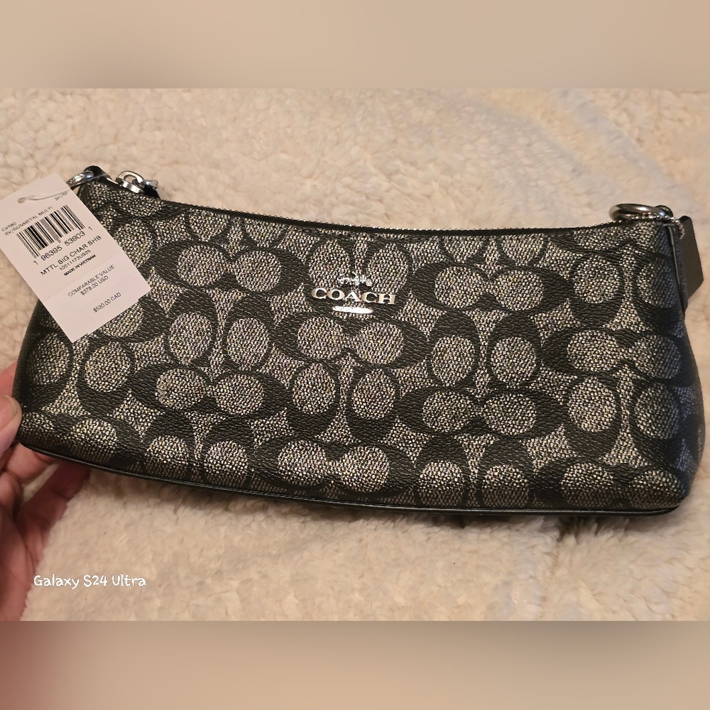 Coach Charlotte Shoulder Purse NWT - Picture 5 of 16